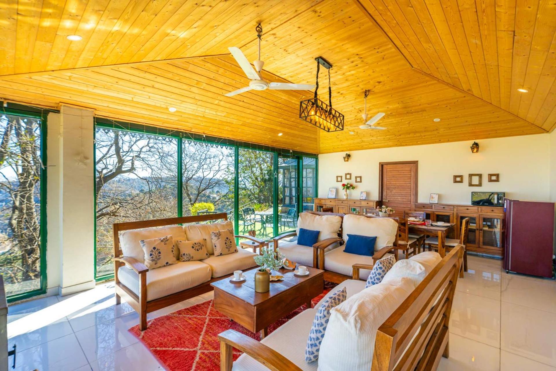 Stayvista At Padam Hill- Pet Friendly Villa With Garden Kasauli Exterior photo